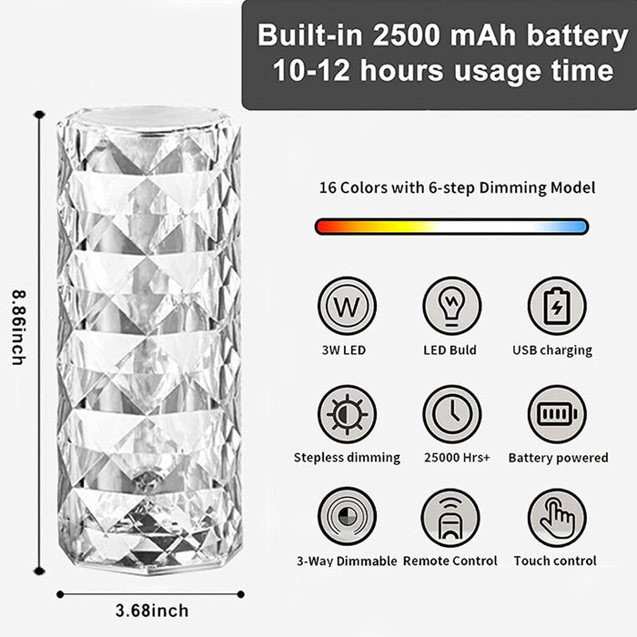 Diamond Crystal LED Lamp Make Me Deal