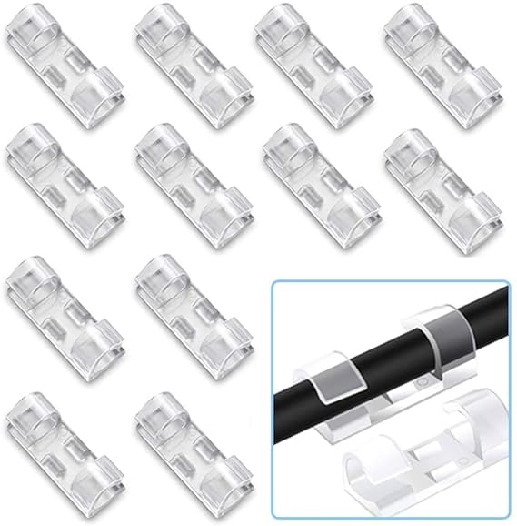 Nail Free Wire Clamp Set of 40PCS Make Me Deal