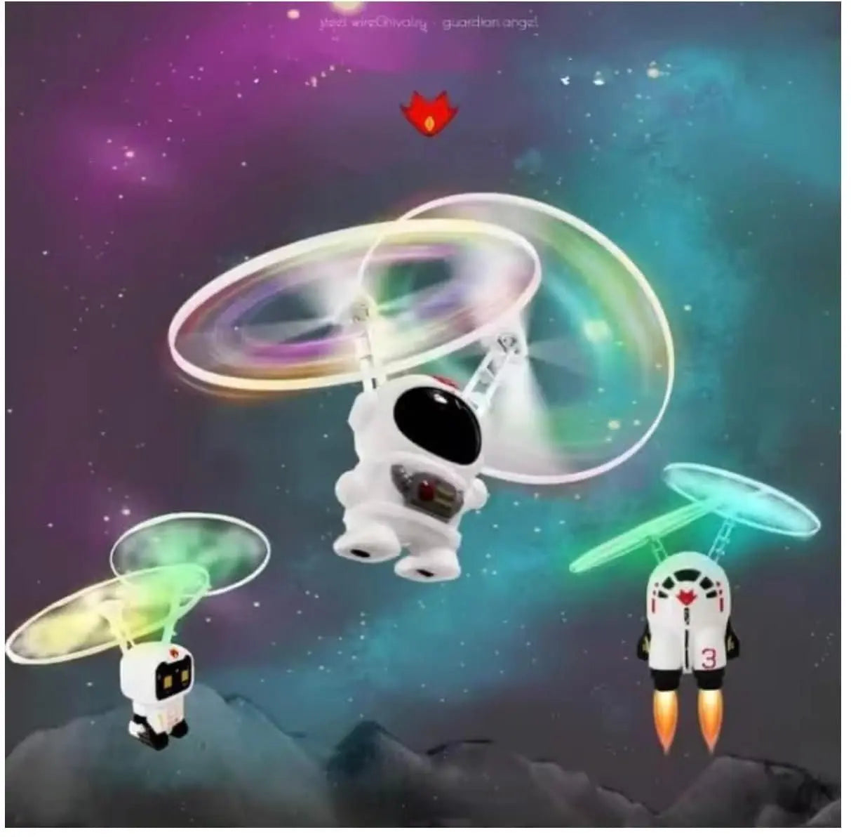 Flying Spaceman Toy For Kids w0q6nt-tn