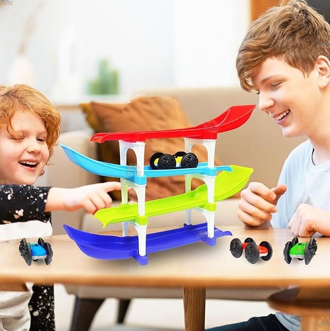 Ramp Racer , Multi level Ramp Racing Car Toy Set w0q6nt-tn