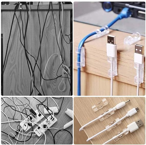 Nail Free Wire Clamp Set of 40PCS Make Me Deal