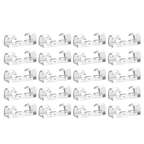 Nail Free Wire Clamp Set of 40PCS Make Me Deal