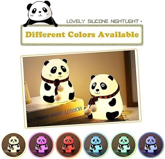Cute Panda Light Lamp For Kids w0q6nt-tn