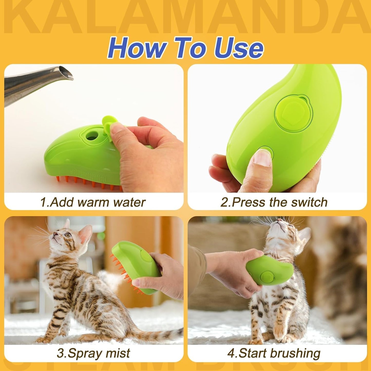 Pet Steam Brush Make Me Deal