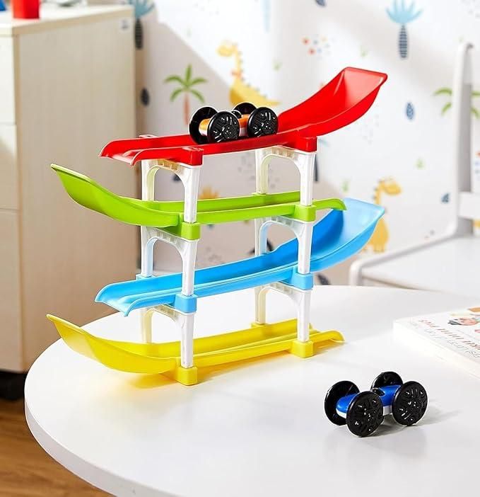 Ramp Racer , Multi level Ramp Racing Car Toy Set w0q6nt-tn