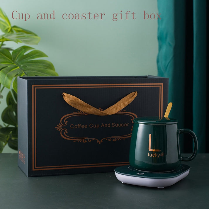 Electric Cup Warmer Set With Spoon Make Me Deal