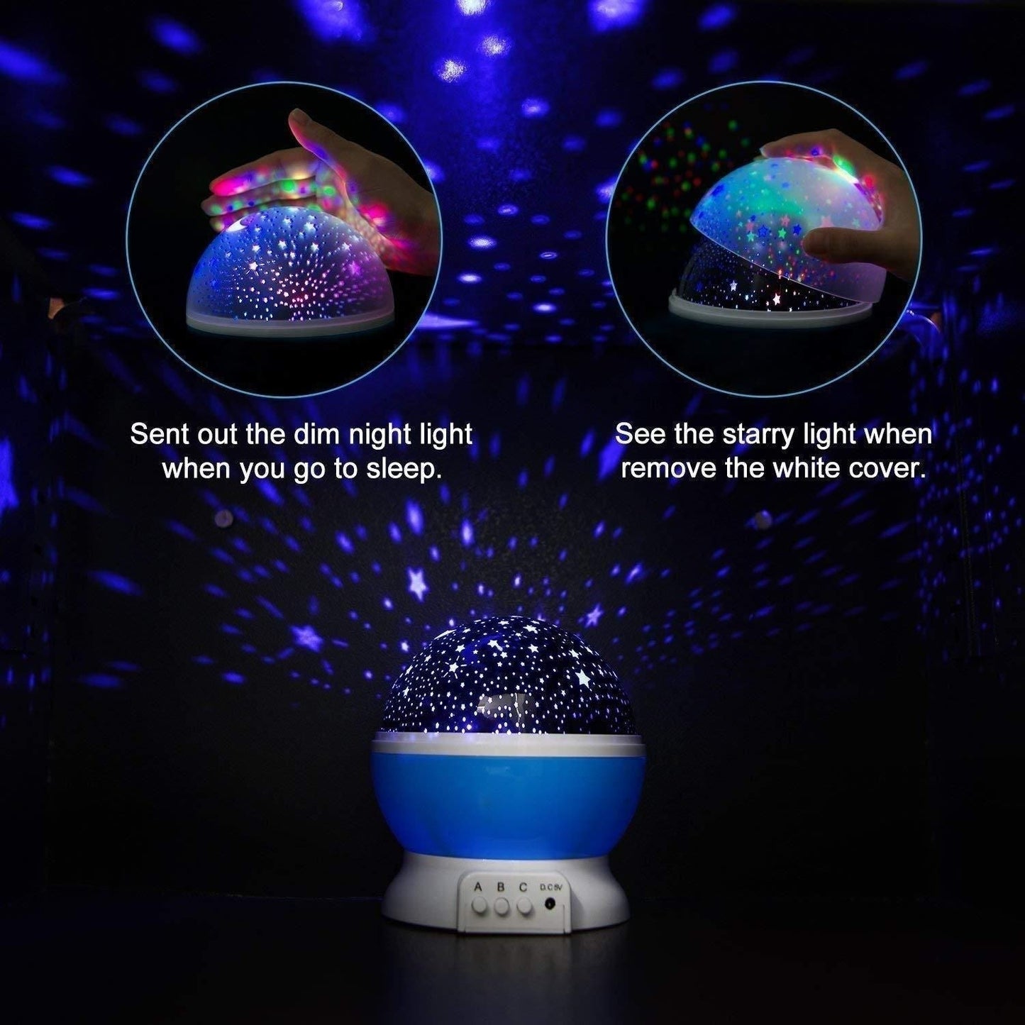 Star Master Dream Color Changing Rotating Projection Lamp Make Me Deal