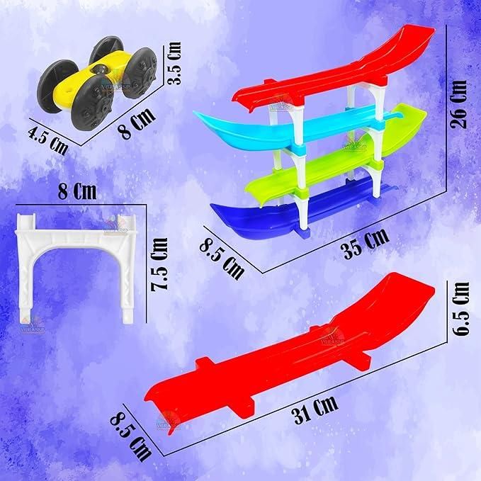 Ramp Racer , Multi level Ramp Racing Car Toy Set w0q6nt-tn