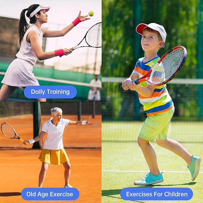 Solo Tennis Trainer Rebound Ball with String for Self Tennis Practice Make Me Deal