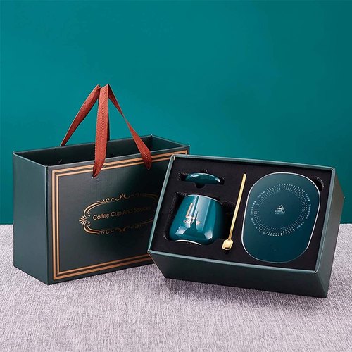Electric Cup Warmer Set With Spoon Make Me Deal