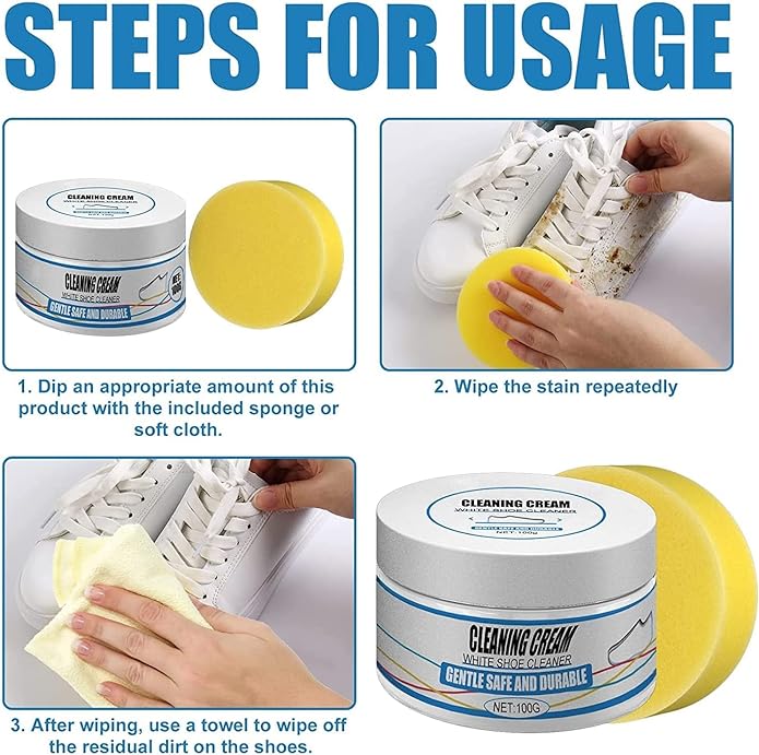 Multi-Purpose Shoe Cleaning Cream Make Me Deal