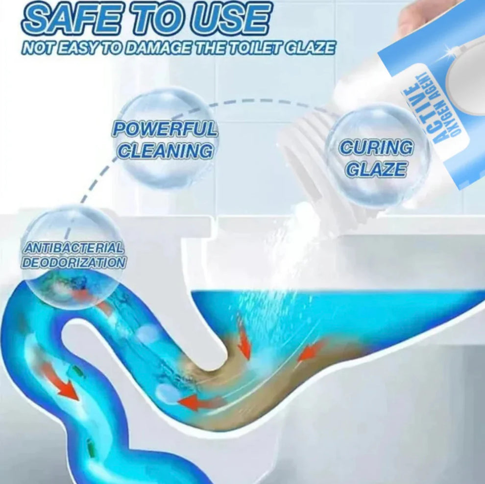 TOILET ACTIVE OXYGEN AGENT (Pack of 2)