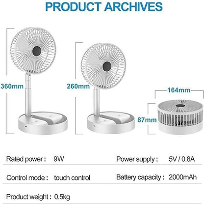 Mini Handheld Portable USB Fan w0q6nt-tn