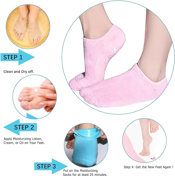 Winter Spa Gel Socks Make Me Deal