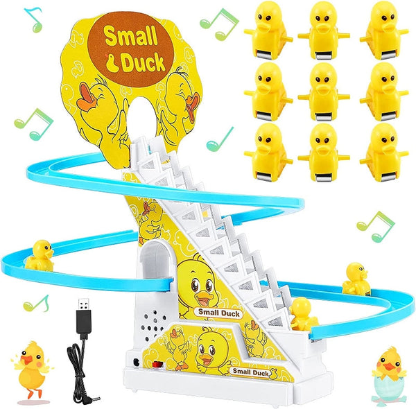 Stair Climbing Ducklings Race Track Set Make Me Deal
