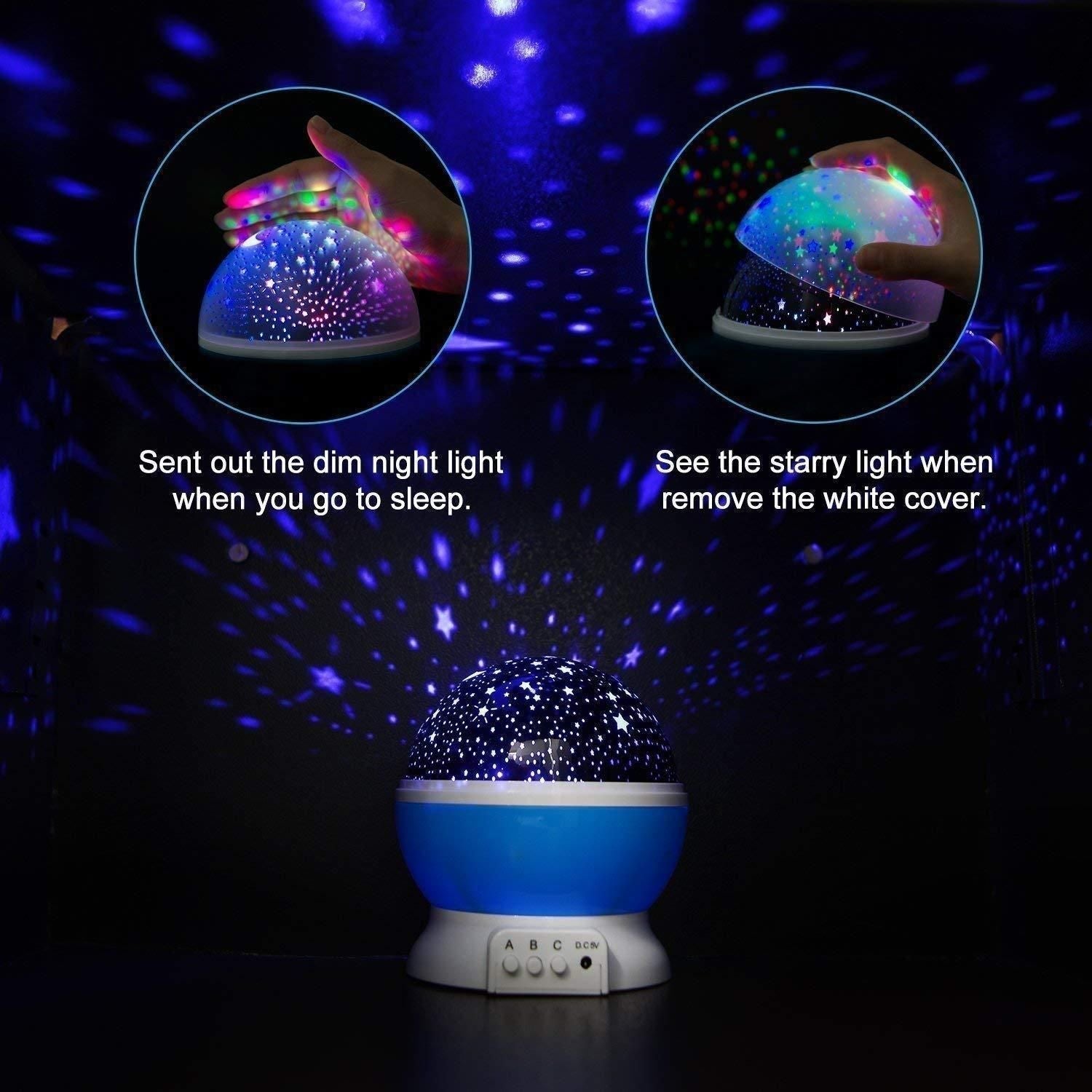 Star Master Dream Color Changing Rotating Projection Lamp Make Me Deal