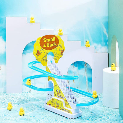 Stair Climbing Ducklings Race Track Set Make Me Deal