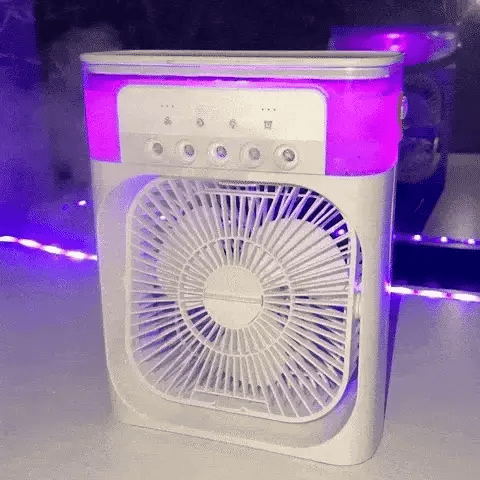 Portable Air Cooler Fan😍Air Conditioner | Multicolour Makemedeal