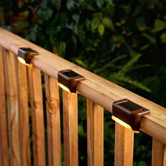 Solar Stair Lights : Auto Light Up In The Dark Make Me Deal